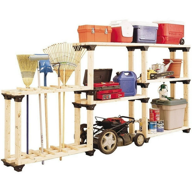 2x4basics ShelfLinks ? Black, 6 pack - Walmart Business Supplies