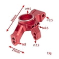 thumbnail image 5 of Kit de piezas de mejora de metal de 10 piezas Brazos de suspensión Brazo de nudillo,b, 5 of 5