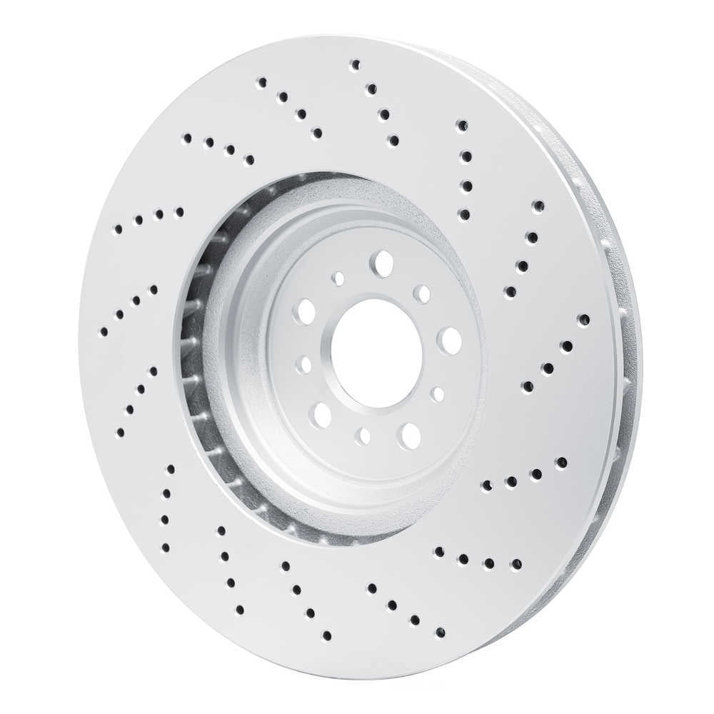 Dynamic Friction Company 624-31192D DFC Geospec Coated Rotor - Drilled