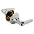 thumbnail image 5 of Villar Home Designs Door Lever Lara Chrome Privacy 4 Pack, 5 of 6
