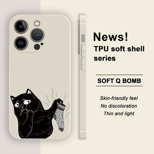 Proteja su iPhone con estilo: explore el mundo del arte con esta exclusiva funda para teléfono plateada mate de doble capa