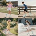 thumbnail image 7 of LIXI Stylish Roller Skates for Women and Girls, Men's Quad Skates Equipped with Fun Light-Up Features(Youth 1/Women's 3/Men's 2.5), 7 of 7