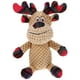 thumbnail image 1 of GOOHOCHY Perro de peluche navideño con sonido, juguete para la dentición, juguete masticable para cachorros, 1 of 8