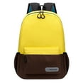thumbnail image 2 of ibiyuan School Backpacks Classic Pattern Comfort Strap Lightweight Durable Daily School Bag for Ages 5th 6th 8th 10th, Primary, Middle Elementary, Travel, Study, Field Trip, 2 of 3