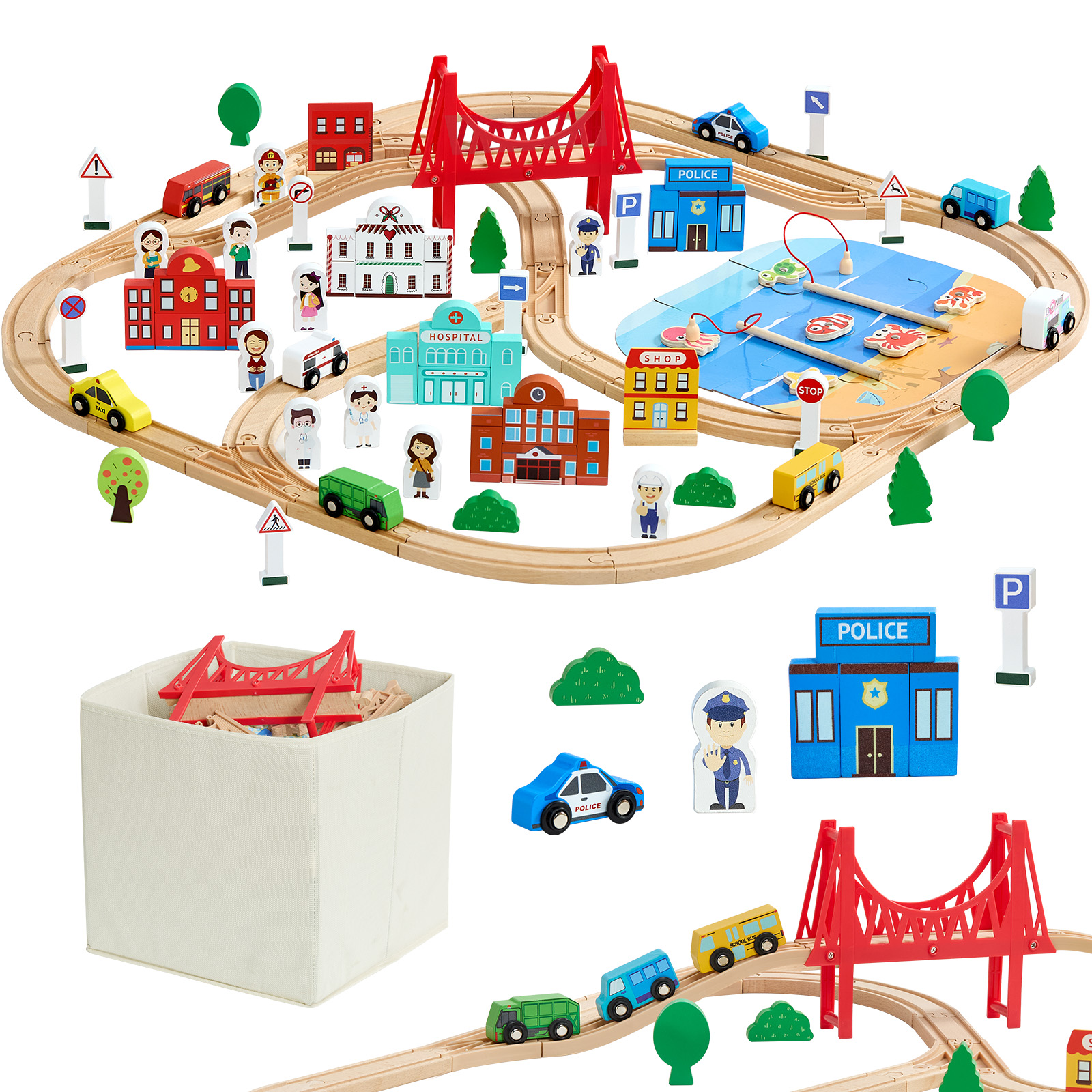 Tichy Train Group 2601 Wooden Signal Tower Kit – N Scale Model Railroad