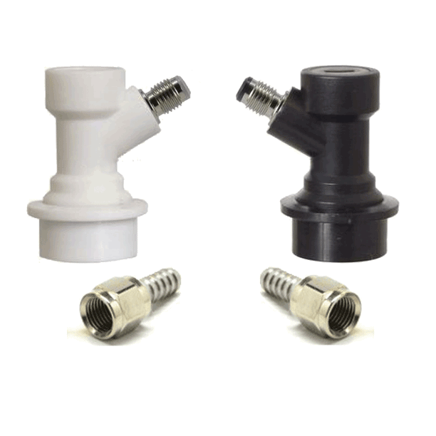 Ball Lock MFL Coupler Set w/ swivels Homebrew Draft Beer Corny Keg Tap