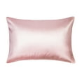 thumbnail image 1 of NT Bay 100% Mulberry Silk Toddler Pillowcase 1 Pack, Natural Travel Pillow Cover, 13" x 18", Pink, 1 of 7