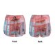 thumbnail image 3 of Balery Pastel Pink Beach Cafe Pantalones cortos deportivos para mujer con forro y dos bolsillos, elásticos, para entrenamiento, gimnasio, yoga-X-Large, 3 of 7