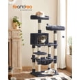 thumbnail image 2 of Torre para Gatos Feandrea para Interior con Poste para Rascar, 2 of 9