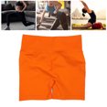 thumbnail image 1 of Pantalones cortos de yoga ANGGREK Levantamiento de glúteos Talle alto Naranja, 1 of 8