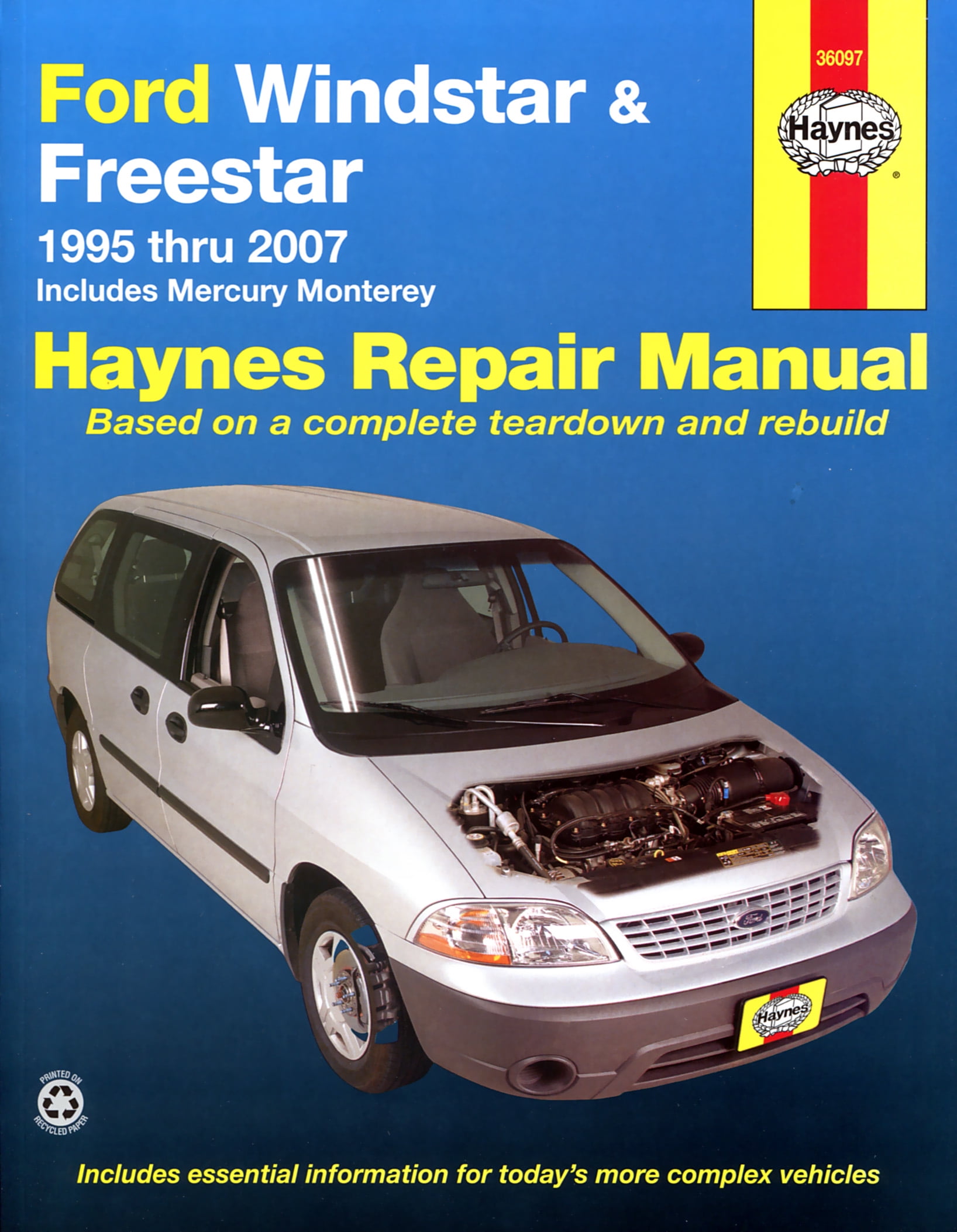 2000 Ford Windstar Van Wiring Electrical Shop Manual 