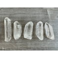 thumbnail image 3 of WHOLESALE Clear Quartz Points, Natural Clear Quartz Points, Clear Quartz Points Healing Crystals (Clear Quartz Points, 0.25 Pound), 3 of 7