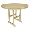 POLYWOOD® Round 48 in. Counter Height Recycled Plastic Table