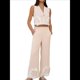 thumbnail image 3 of Conjunto de 2 Piezas para Mujer para Vacaciones: Camiseta Sin Mangas Estilo Bohemio y Pantalón , Conjunto Informal de Verano. Albaricoque XL, 3 of 9