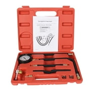 Carbole Universal Fuel Injection Pressure Tester Kit, Gauge Engine Diagnostic Test Kit