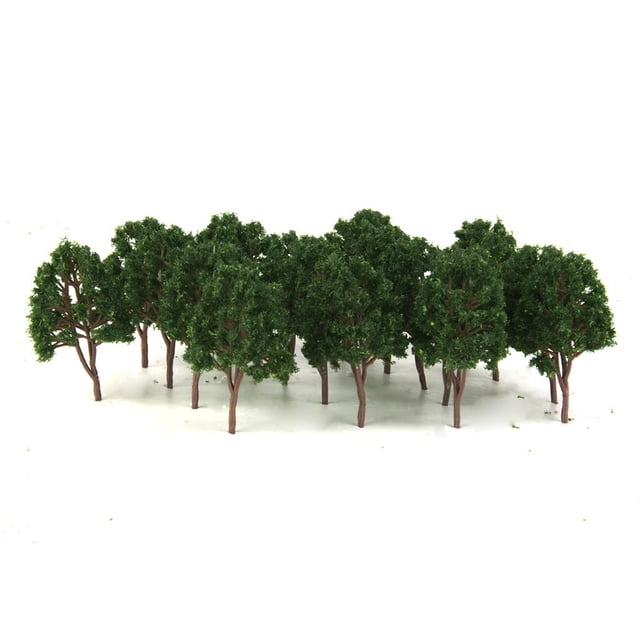 Miniatura Modelo de Árboles Accesorios para Paisajismo Tren Diseño Ferrocarril Diorama (1:200 Escala + 1:150 Escala) Zulema Árboles de paisaje de diseño de tren