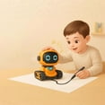 thumbnail image 4 of Kids Line Following Robot Toy - Drawing Track Car for Fun Educational Coding Introduction, Interactive Logical Thinking Game for Boys & Girls with Tank & Wheeled Models, No Assembly Needed 1 Robot, 4 of 7