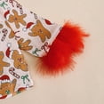 thumbnail image 6 of Gubotare Baby Girl First Christmas Pajamas Kids Pajamas Sets Girls Boys Silky Pajamas Sleepwear Size 2t 3t (Red,2-3 Years), 6 of 6