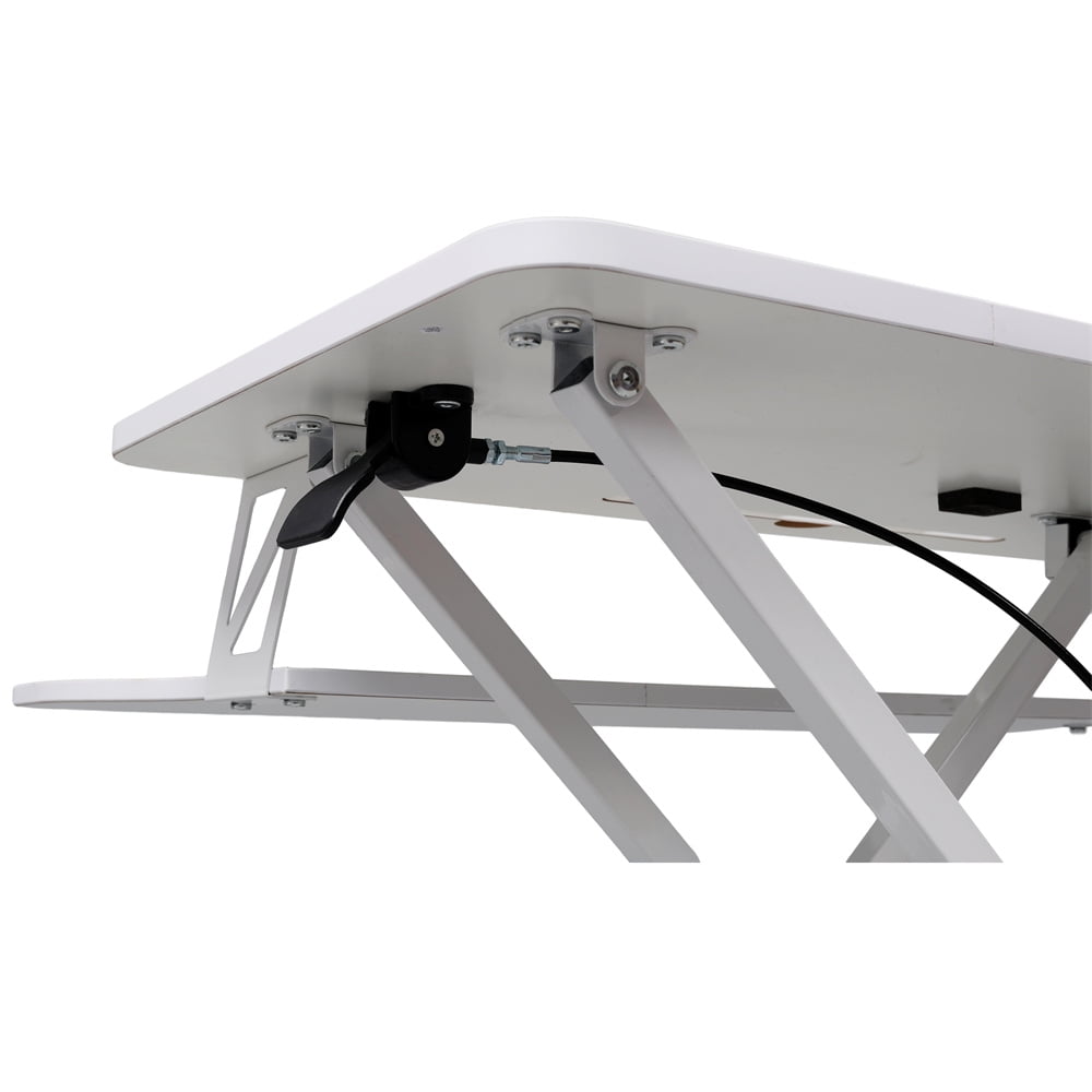 Adjustable Height Standing Laptop Desk,Adjustable Sit to Stand Up Workstation with Keyboard Tray