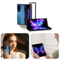 thumbnail image 7 of Dteck for Samsung Galaxy Z Fold6 Case, Shockproof Full Body Protection with Screen Protector Lychee Pattern PU Leather Anti-Drop Phone Case Cover Compatible with Galaxy Z Fold 6 5G, Blue, 7 of 7