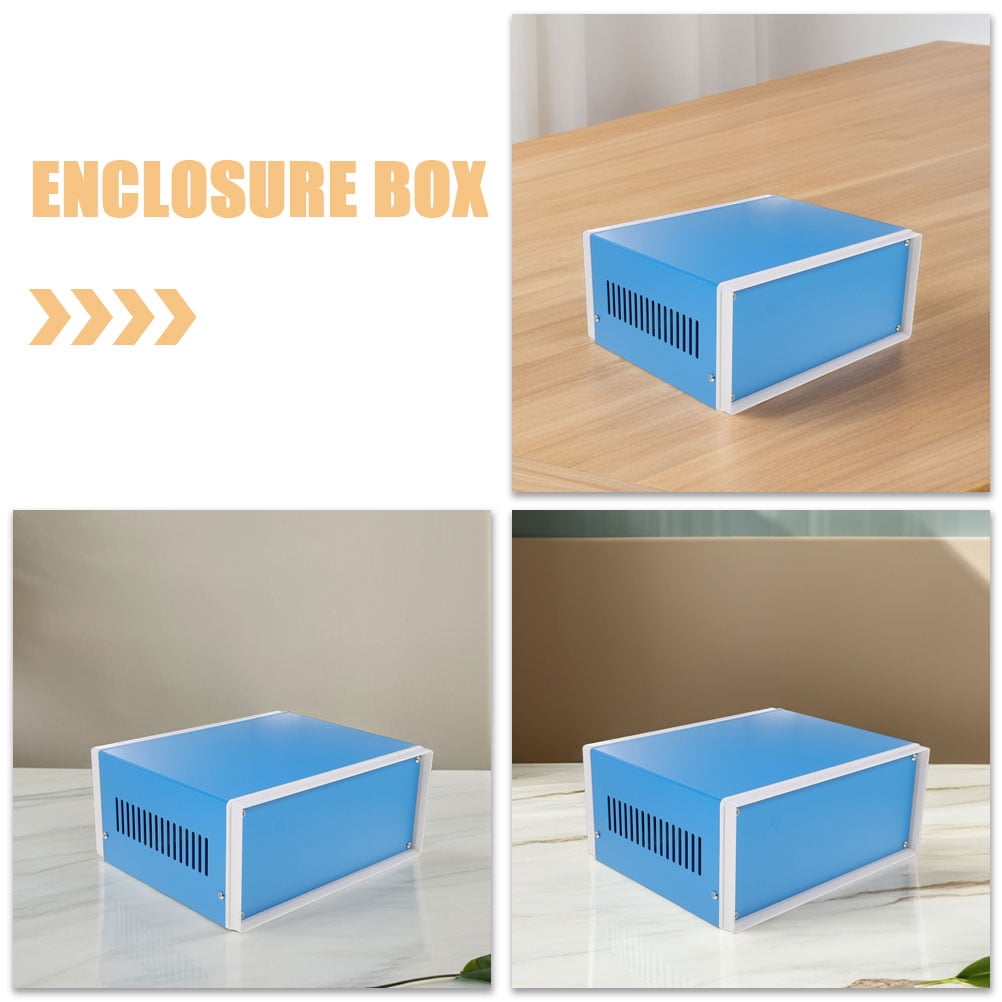 Mobutofu 2Pcs Metal Project Box Sturdy Electrical Enclosure for Indoor and Outdoor Use