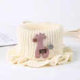 thumbnail image 1 of Baby Scarf Winter Neck Warmer for Kids Children Boys Girls Woolen Knitted Mustache Solid Warm Crochet Scarves Plaid Fashion Doll, 1 of 5