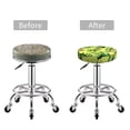 thumbnail image 6 of Lsque Kiwi and Avocado Round Bar chair cushion covers Velvet Fabric Premium Comfort Protects from Scratches and Stains for 14-17 Inch Chair- 13 inch, 6 of 7