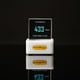 thumbnail image 3 of Estación Meteorológica Reloj Digital Smart Crystal Cube Hologry Desktop () White, 3 of 9