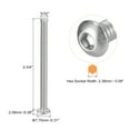 thumbnail image 2 of Unique Bargains #8-32x2-3/4' Button Head Socket Cap Screws, 20 Pack 304 Stainless Steel Screws, 2 of 4