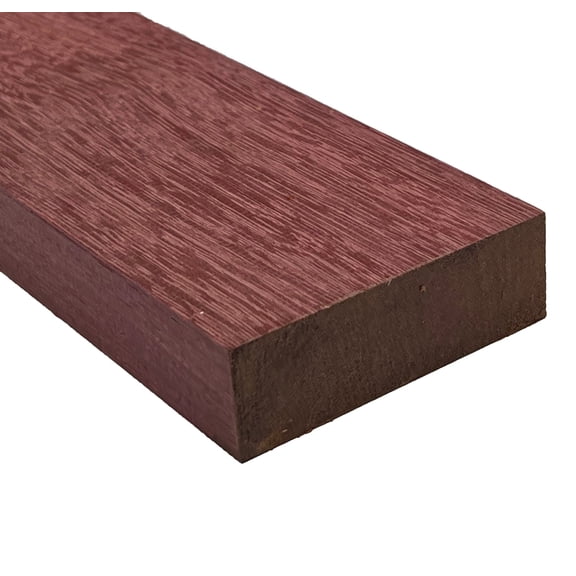 Purpleheart Electric/Bass Guitar Neck Blanks - 24" x 3" x 1" - Perfect Foundation for Creating Your Ideal Instrument