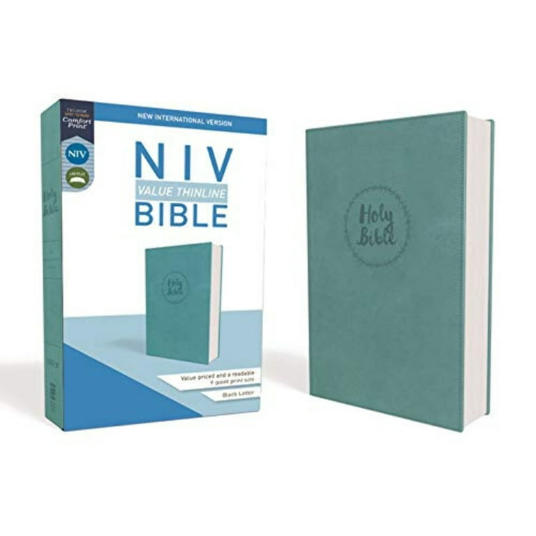Zondervan NIV THINLINE BIBLE 聖書 Zondervan NIV Thinline Bible, Large Print, Premium Goatskin