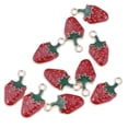 thumbnail image 4 of 20 Piezas De Colgante De Cereza BLESIY Encantos para la fabricación de joyas, 4 of 8