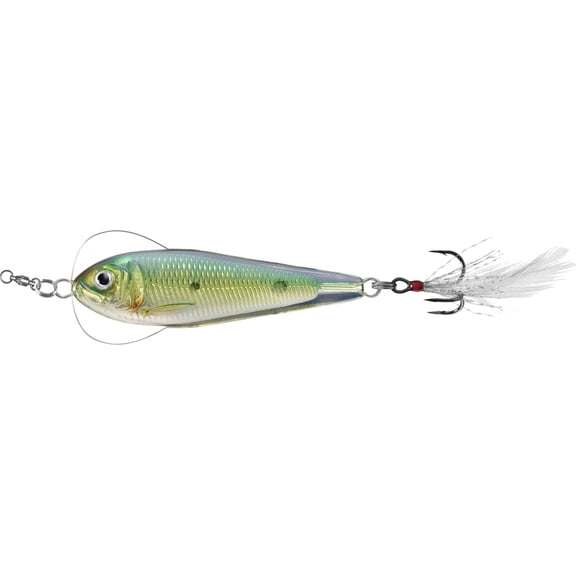 LiveTarget FSJ50SK204 Flutter Shad- Jigging Spoon, 1 3/4", 3/8oz - FSJ50SK204