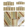 thumbnail image 3 of Kitchen Cafe Valance Curtain for Small Windows,Modern Abstract Stripes Rod Pocket Short Valances Rustic Farmhouse Style Window Treatment Panel for Living Room/Bedroom/Bathroom,54x18in, 3 of 9