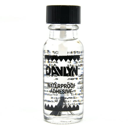 Davlyn Black - Waterproof Adhesive/Glue for Wigs and Toupees  -  0.5
