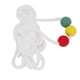 thumbnail image 4 of Cuerda De Bola Tricolor, Visión De Cuerda De Enfoque, Herramienta De Entrenamiento De Convergencia De Visión Con Ganchos Ajustables Y Cinta Métrica Bola De Insuficiencia De, 4 of 7