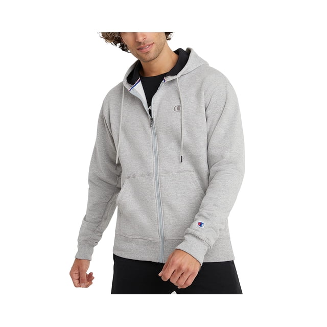 Sudadera Champion para Hombre con Cierre Completo y Forro de Peso Medio