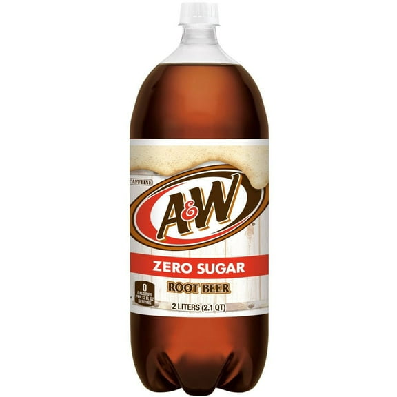 A&W Zero Sugar Root Beer - 2 L- Pack of 2