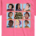 thumbnail image 2 of Disney Wish - Teen Squad Goals Grid - Toddler & Youth Short Sleeve Graphic T-Shirt, 2 of 4