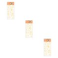 thumbnail image 2 of Guardurnaity 3 hojas de pegatinas para álbum de recortes, calcomanías estéticas decorativas autoadhesivas, embalaje de regalo, letras, Type1 NO1, 2 of 6
