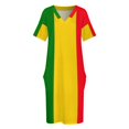 thumbnail image 3 of Reggae Vibes Loose Pocket Dress women evening dress summer dresses summer clothes for women womans clothing, 3 of 6