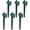 6 - Green, variant on Gustave 6 Pack Plant Self Watering Spikes, Adjustable Automatic Drip Irrigation Stakes, Vacation Plant Waterers for Indoor Outdoor Garden Potted Plants