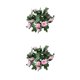 thumbnail image 1 of Advancent romántico de la boda de Wisteria: decoración elegante para interiores o exteriores Tela de bajo mantenimiento Decoración de la boda rosa 2Conjunto, 1 of 6
