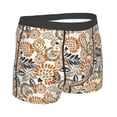 thumbnail image 3 of Bingfone Floral Paisley Men's Underwear - Casual Stretch Boxer Briefs-XX-Large, 3 of 9
