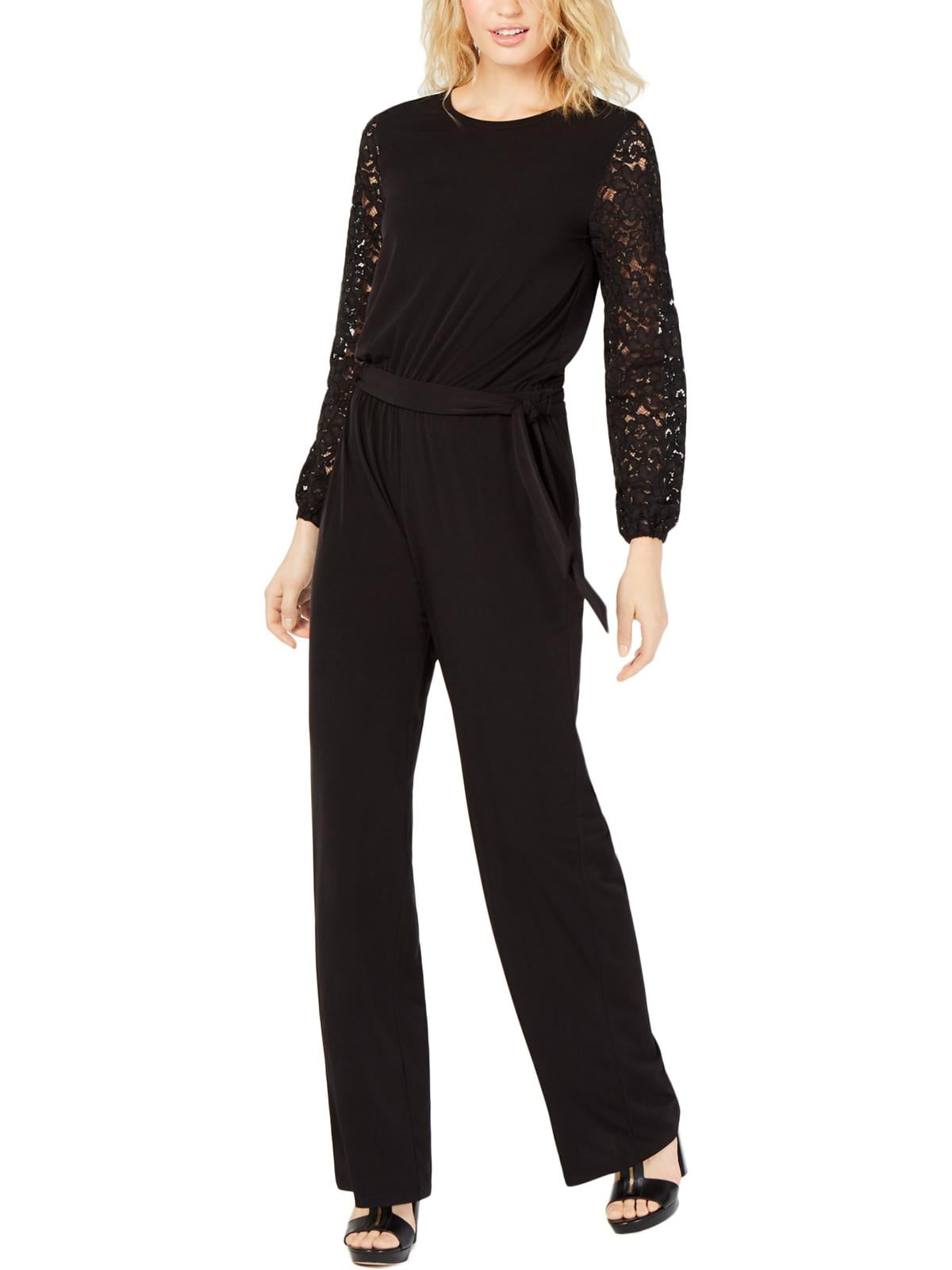 Michael Kors Lace Sleeve Jumpsuit 