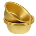 thumbnail image 4 of UPOUART Set of 4 Small Round Korean Style Metal Bowls for Rice Soup Pickles Multi-Function Kitchen Tableware, 4 of 8