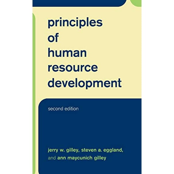 Pre-Owned Principles of Human Resource Development (Hardcover) 0738206040 9780738206042