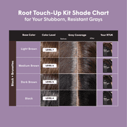 dpHUE Root Touch-Up Kit, Dark Brown - Includes Two Applications