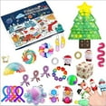 thumbnail image 1 of Christmas Advent Calendar Gift Fidget Toys Stress Relief Fidget Toy Blind Box Kids, 1 of 1