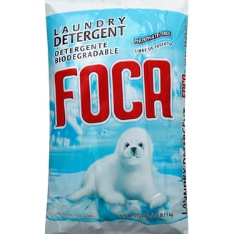 Foca Powder Laundry Detergent, 2.2 lb, Phosphate-Free